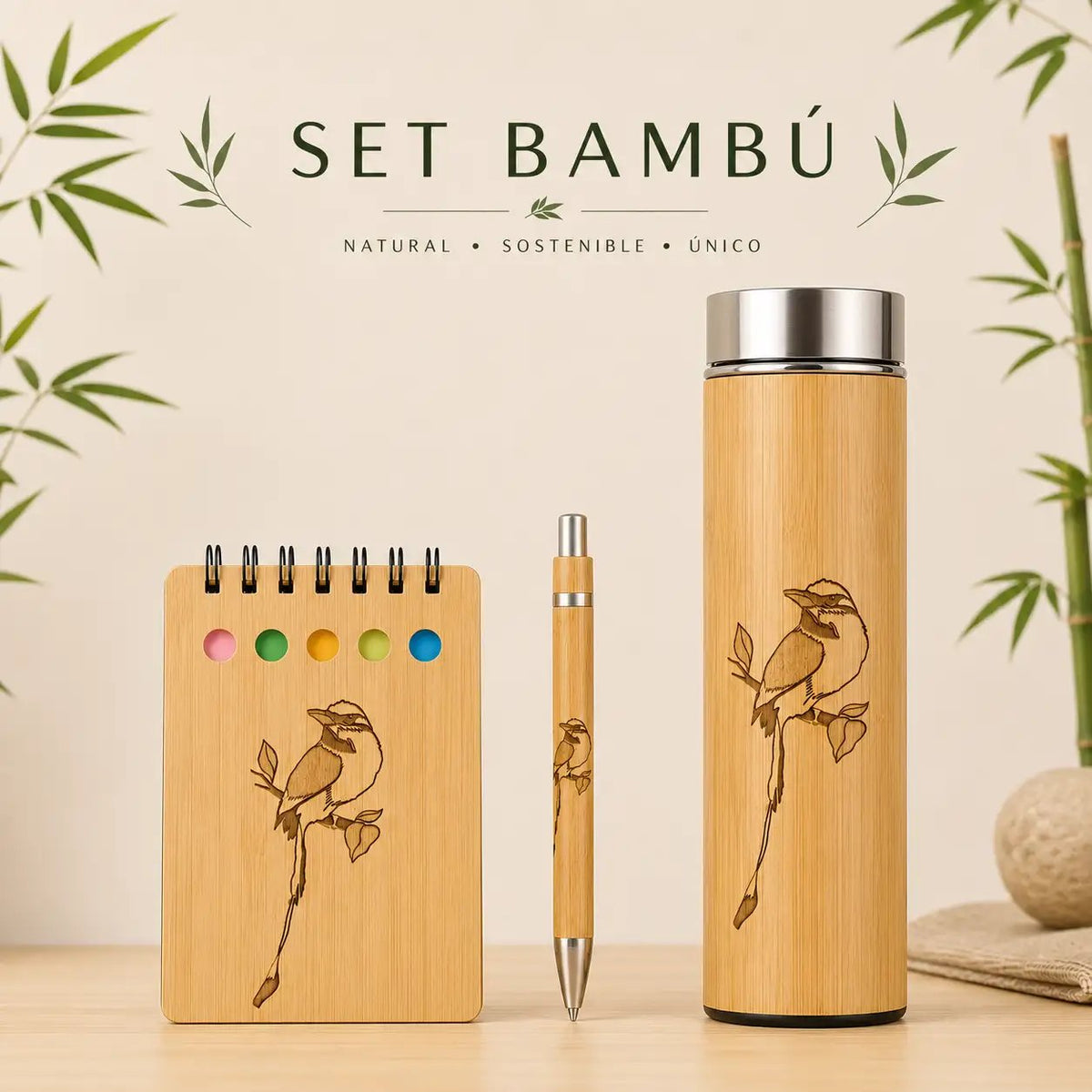 Set Bambú · Aves de Colombia