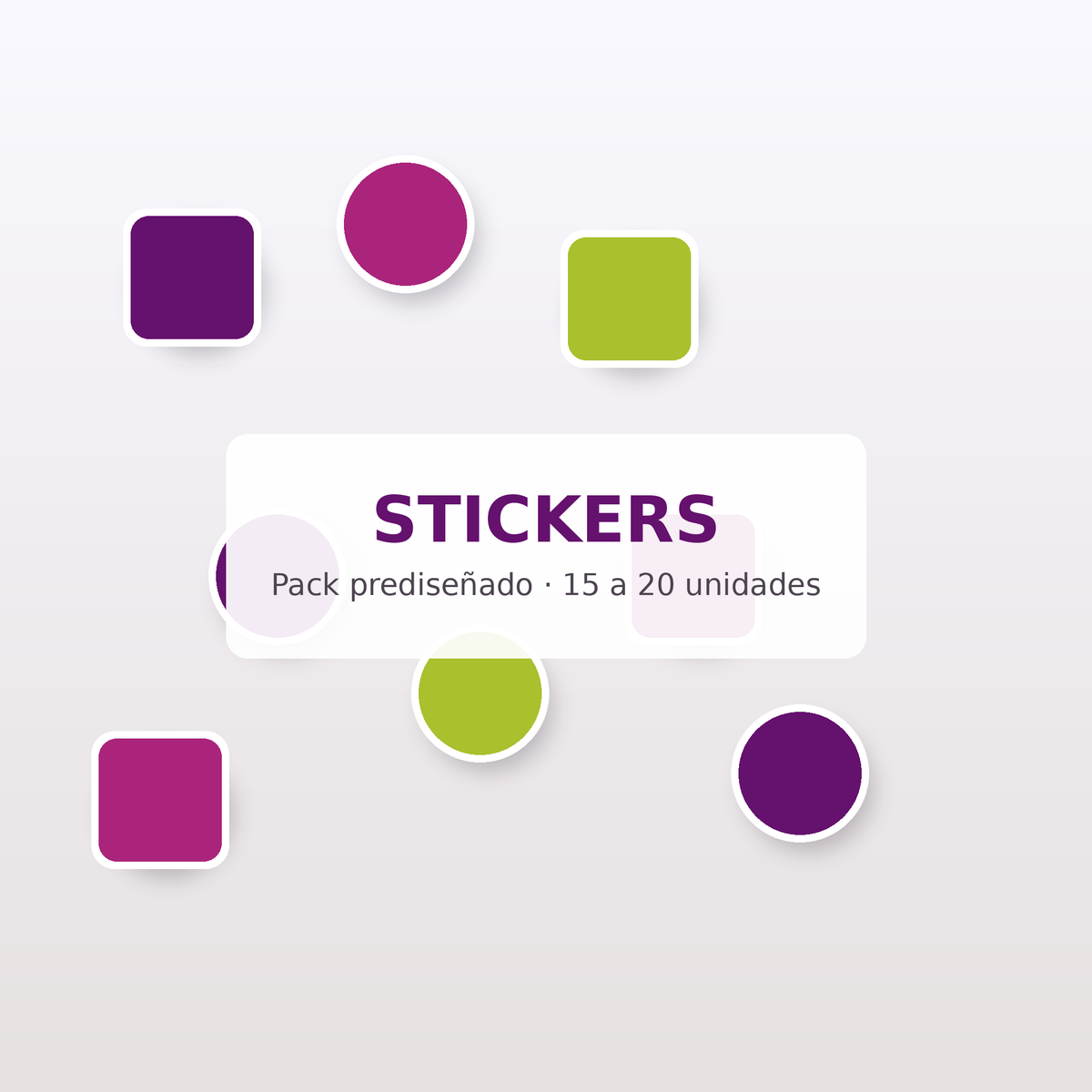 Pack de Stickers Prediseñados