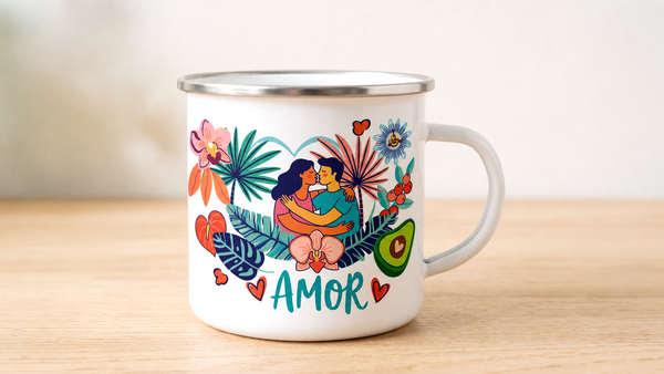 Vaso de Peltre · Amor Tropical