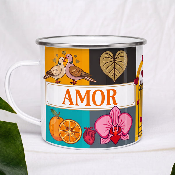 Vaso de Peltre · Mosaico del Amor